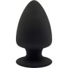 Silexd Plug Anal Negro Memory Silicona L