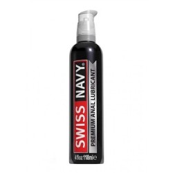 Lubricante Swiss Navy Silicona con Relajante 118 ml.