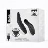 Panty Vibrador Silicona Bliss Negro Recargable con Mando