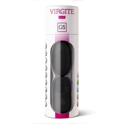 Virgite Huevo G5 con mando recargable silicona L Negro