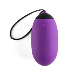 Virgite Huevo G6 con mando recargable silicona XL Morado