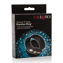 Calexotics Tri-Snap Anillo Potenciador Silicona Ajustable Pene / Testículos