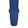 Alpha Vibrador con función inflado silicona Azul USB