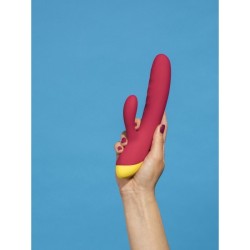 Romp Jazz Vibrador con estimulador Recargable