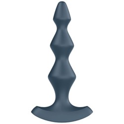 Satisfyer Lolli Plug 1 Gris Tira Anal con vibración USB