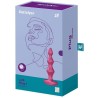 Satisfyer Lolli Plug 1 Berry Tira Anal con vibración USB