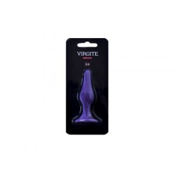 Plug anal Silicona Virgite E4 Morado