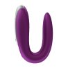 VIbrador Parejas Satisfyer Double Fun Morado con APP y Mando