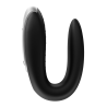 VIbrador Parejas Satisfyer Double Fun Negro con APP y Mando