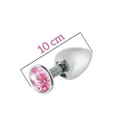 Mai Plug Anal Metálico L Rosa