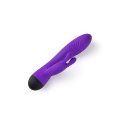 Virgite Vibrador V6 Recargable silicona Morado