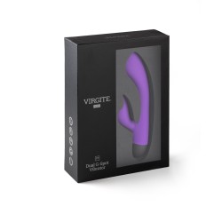 Virgite Vibrador V7 Recargable silicona Morado