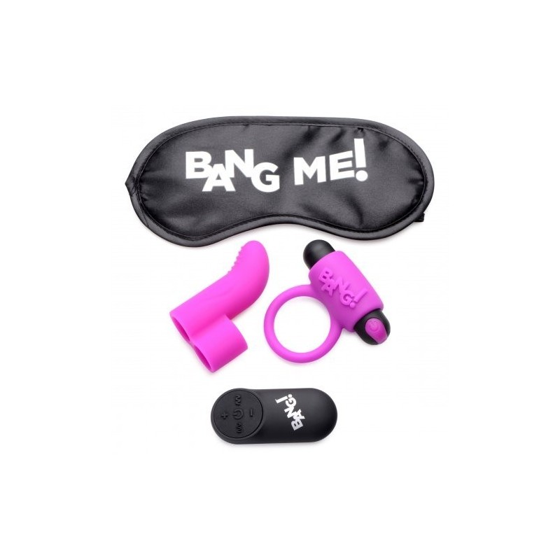 Bang! Kit Parejas con bala USB, mando, anillo, dedo y antifaz