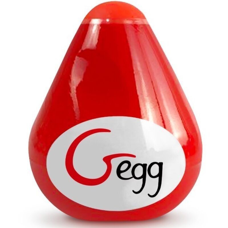 Huevo Masturbador Reutilizable G-Egg Rojo