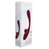 S Pleasures Succionador clítoris y vibrador Dual Recargable Burdeos