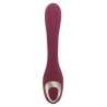 S Pleasures Succionador clítoris y vibrador Dual Recargable Burdeos