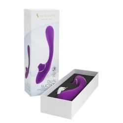 S Pleasures Succionador clítoris y vibrador Dual Recargable Morado