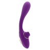 S Pleasures Succionador clítoris y vibrador Dual Recargable Morado