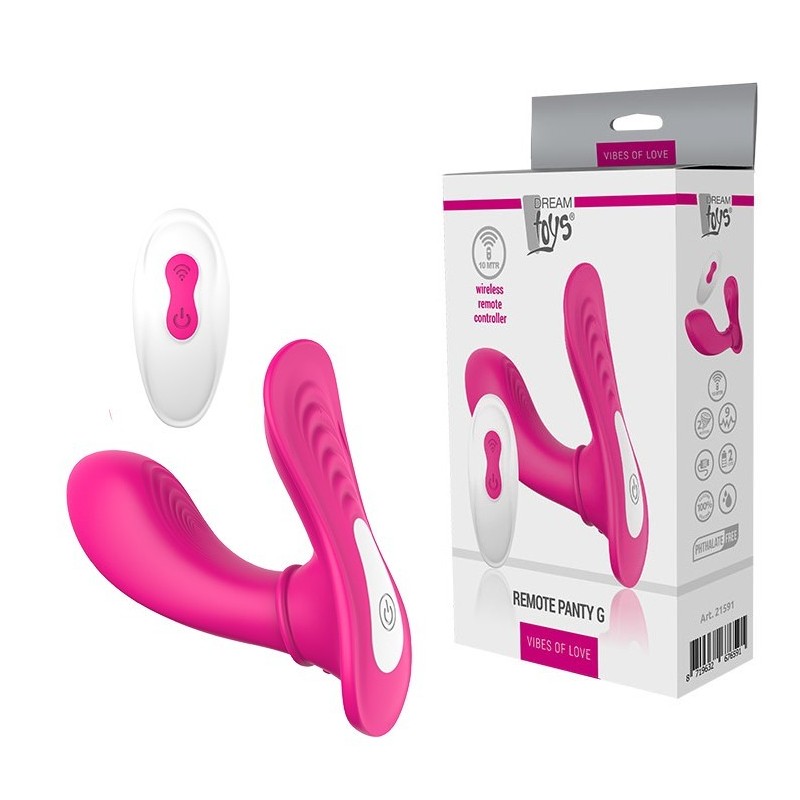 Dream Vibrador Panty G con mando Recargable Silicona