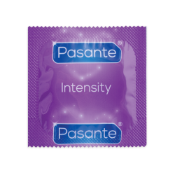 Preservativos Pasante Intensity Estrías y puntos 12 unidades