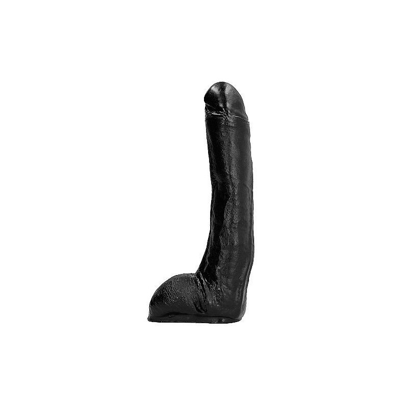 Dildo All Black 29 cm Negro