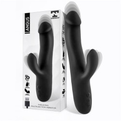 Vibrador Angus Silicona Movimiento Sube y Baja Recargable