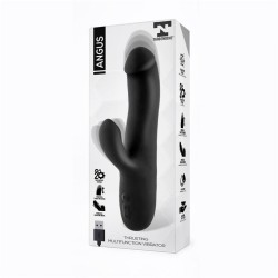 Vibrador Angus Silicona Movimiento Sube y Baja Recargable