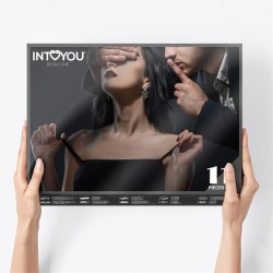 Into You Kit 11 piezas BDSM Negro