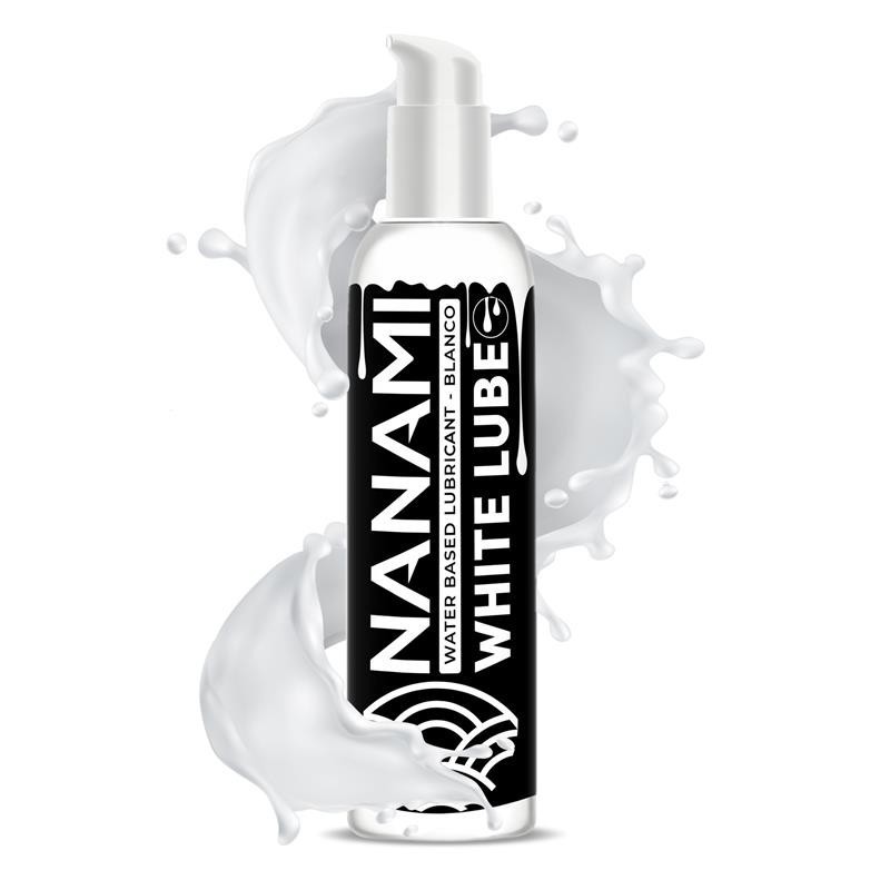 Lubricante Nanami Blanco Cremoso Simula Semen Base Agua 150 ml
