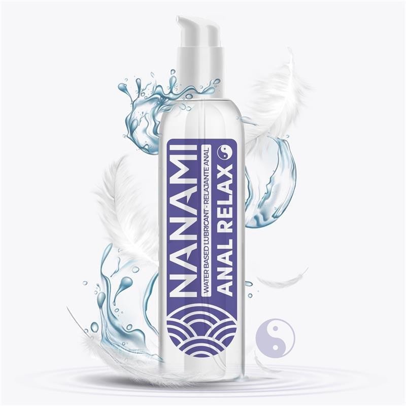 Lubricante Nanami Base Agua con relajante Anal 150 ml