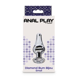 Toy Joy Plug Metálico Diamond Bum Bijou Talla S