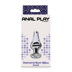 Toy Joy Plug Metálico Diamond Bum Bijou Talla S