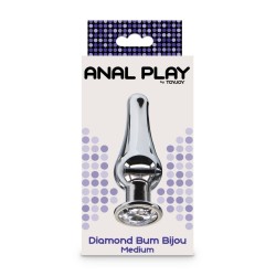 Toy Joy Plug Metálico Diamond Bum Bijou Talla M