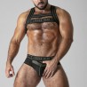 Locker Gear Arnés Hombre Elástico Negro / Caqui M