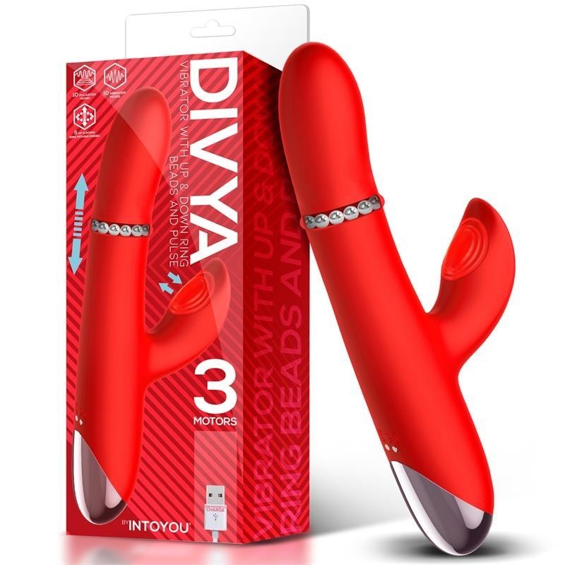 Vibrador Divya 3 motores Vibración / Sube y Baja / Pulsatorio