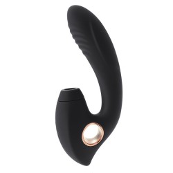 S Pleasures Impulse Vibrador y succionador Recargable Negro