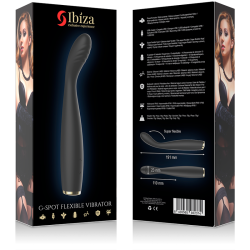 Vibrador Silicona Punto G muy flexible Negro USB