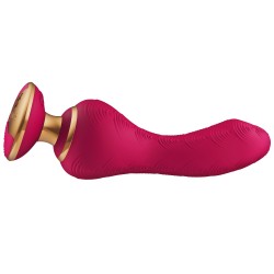 Shunga Vibrador Punto G Sanya USB Frambuesa