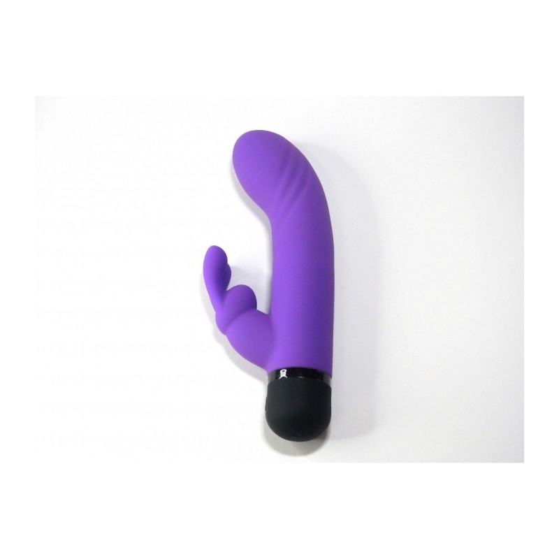 Pick Vibrador conejito doble estimulación Recargable Morado