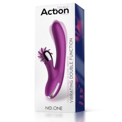 Action Vibrador One Silicona con rueda giratoria USB