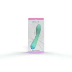 Party Colors Vibrador Toky Aqua Punto G silicona USB