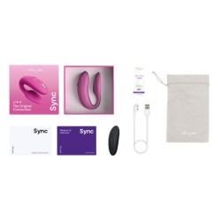 Vibrador Pareja We-Vibe Sync 2 Rosa Mando y APP