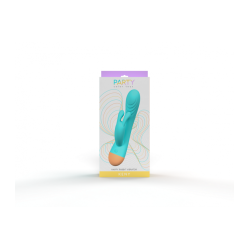 Party Colors Vibrador Keny Recargable silicona Azul