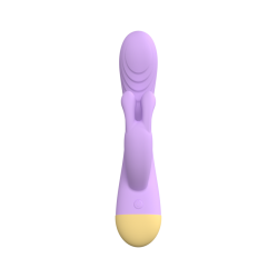 Party Colors Vibrador Keny Recargable silicona Lila