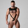 Locker Gear Arnés Corporal Negro-Verde M