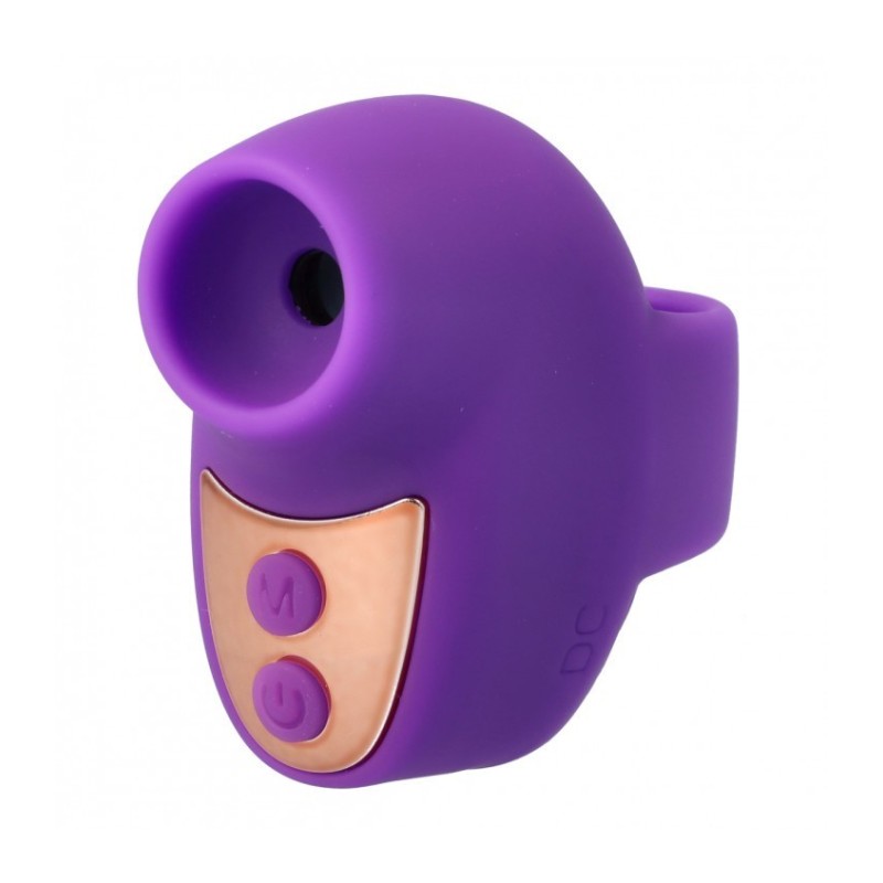 Mini succionador clítoris para el dedo Morado USB