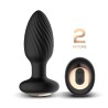 Intoyou Drago 2 Plug Vibrador Rotador Silicona con mando Recargable