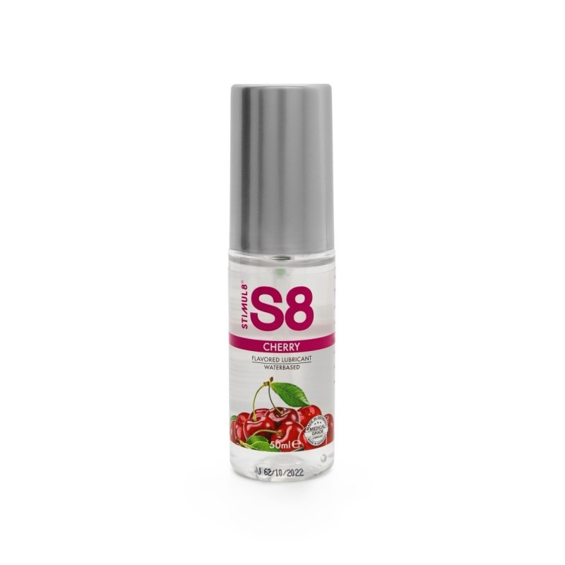 Lubricante Stimul8 base agua sabor Cereza 50 ml