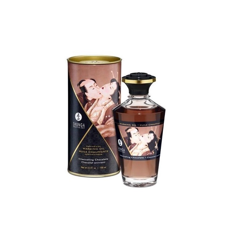 Shunga Aceite Efecto Calor Chocolate