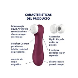 Succionador Satisfyer Pro 2 Generation 3 Vino APP